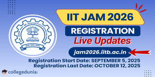 IIT JAM 2026 Registration Live Updates: Application Form (Out), Last Date, Fees, How to Apply